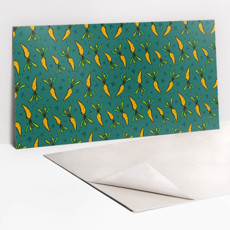 Buffum 50cm x 100cm PVC Field Tile in Green