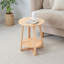 Tray Top Cross Legs End Table