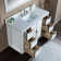 49'' Single Bathroom Vanity with Marble Top