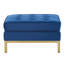 Repose-pieds en velours Loft-1276183322