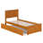 Nantucket Solid Wood Platform Bed with Matching Footboard, Trundle & USB Charger-96140368-96140369