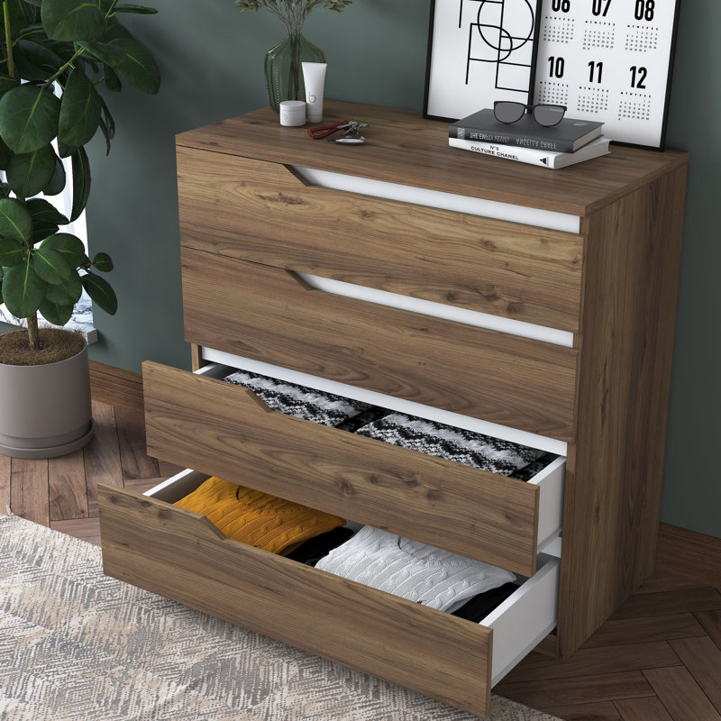 Commode 4 tiroirs 31,5 po Klea