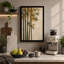 Bamboo in Ink Japandi - Wrapped Canvas-554907193-554907199