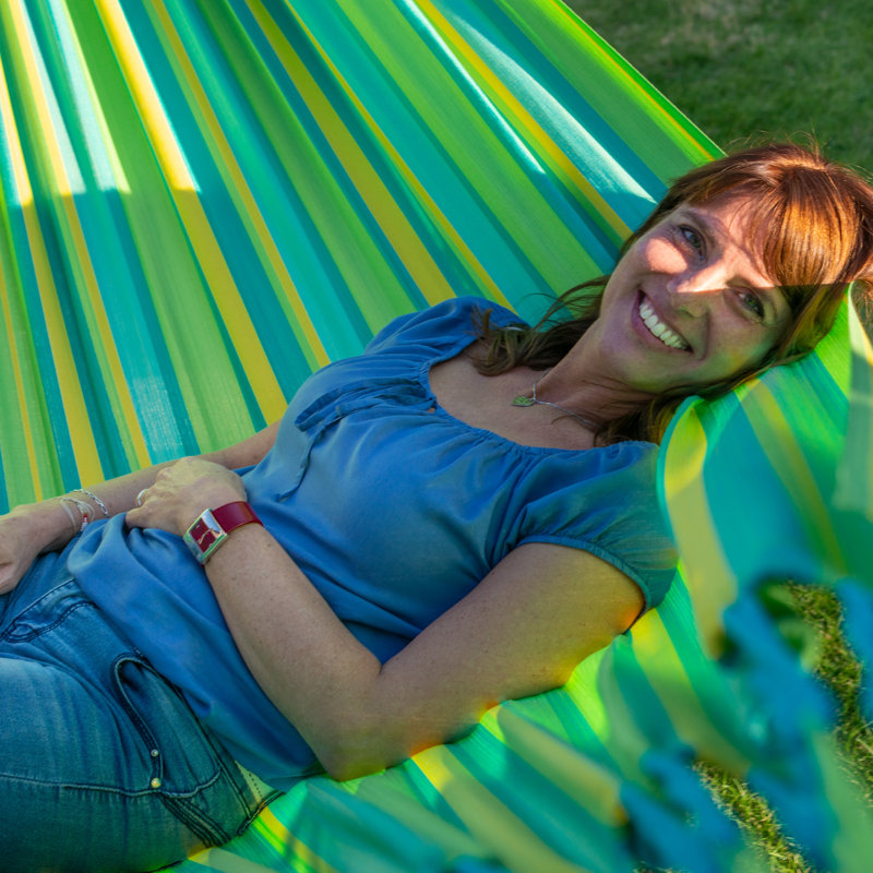 Brisa Classic Weatherproof Hammock, Lime, L 157 po x P 71 po