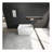 Acrylic Freestanding Bathtub ,Spacious rectangle Shape, Gloss White Finish, Chrome Overflow
