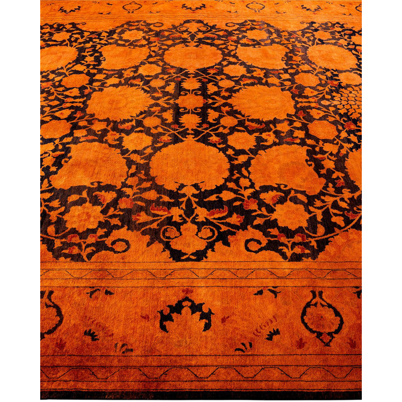 Zachari One-of-a-Kind 9' 2" X 11' 6" Hand Knotted Area Rug
