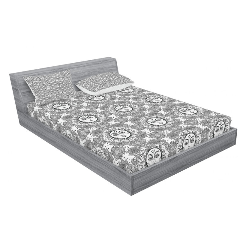 Microfiber Sheet Set, Full Sheet Set + Fitted Sheet + 2 Pillowcases