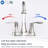 Bathroom Faucet In Brushed Nickel, 360 Swivel Spout, Lever For Accurate Water Temperature Adjustment 4 Inch Sink Degree Swivel, Saving Design, Long-Lasting-121675676