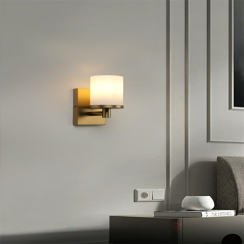 Betselot Armed Sconce, Antique Brass