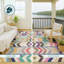 Tapis tribal intérieur / extérieur lavable à la machine Chantille ACN2721-585088107-585088100