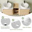 Meuble-lavabo double 60 po avec dessus en pierre reconstituée et portes à fermeture en douceur 60 po-1790947849