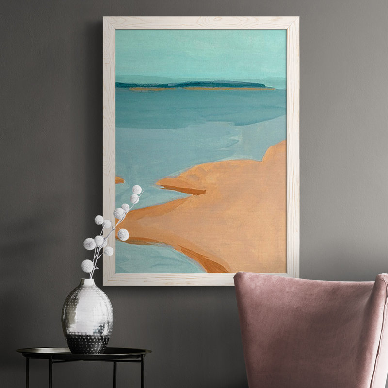 «Elutheria Out On The Sandbar III», reproduction d'art sur toile, Blanc, H 37,5 po x l 27,5 po x P 1 po