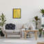 "Bold Yellow Palm Leaf", art mural encadré par Lil 'Rue-1517951923-1517951922
