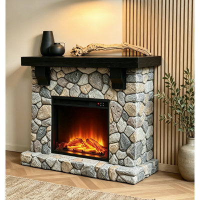Troy 45"W Electric Fireplace