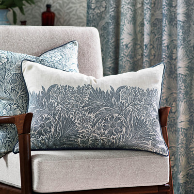 Marigold Floral Rectangular Cushion Cover