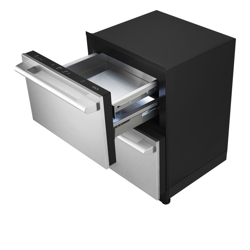 24" Integrated Undercounter Dual-Drawer Refrigerator