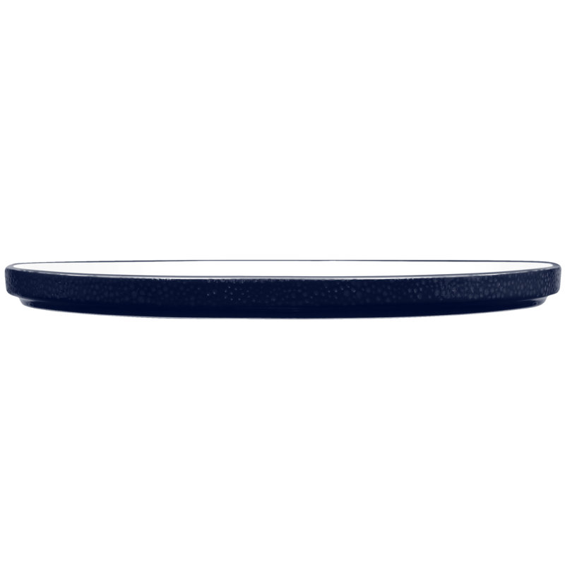 Noritake Colortex Stone Round Platter, 11.5", Navy