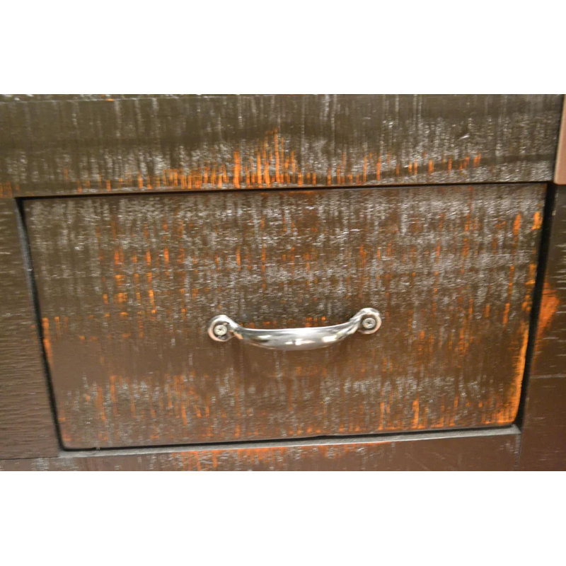 Jaiking 14'' Solid Wood Bar Cabinet