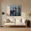 Art mural bleu nautique-969746135