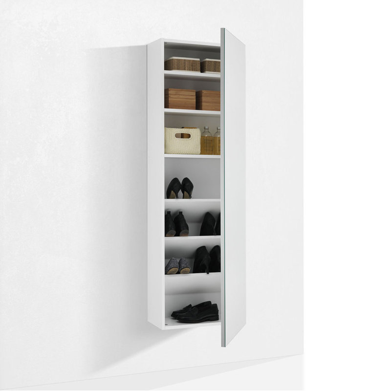 Aarren 18 Pair Shoe Storage Cabinet