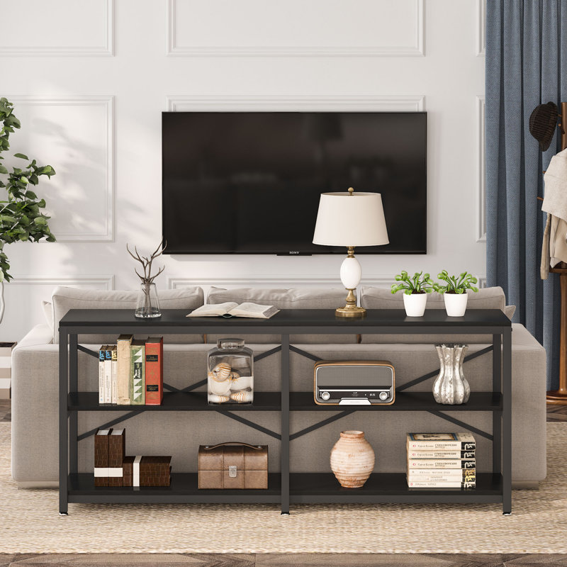 Turrella 70.86'' Console Table, Black