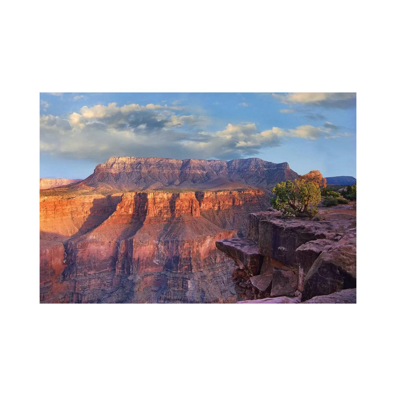 Sandstone Cliffs and Canyon Seen from Toroweap Overlook 1 Piece Wrapped Canvas Wall Art, 101.6 cm H x 66.04 cm W x 3.175 cm D
