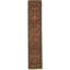 Hand-Knotted High-Quality Red and Black Runner