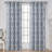 Borach Geometric Semi-Sheer Grommet Curtain Panels-31744808-31744809