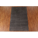 One-of-a-Kind 5'5" X 8'4" New Age Wool Area Rug in Gray