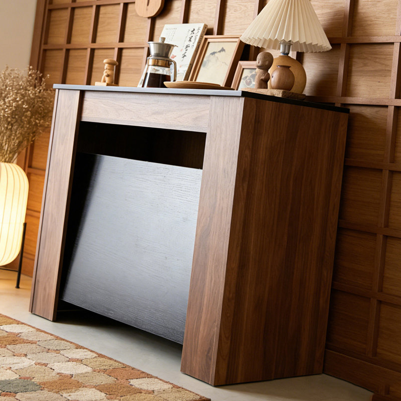 Multifunctional extendable console table