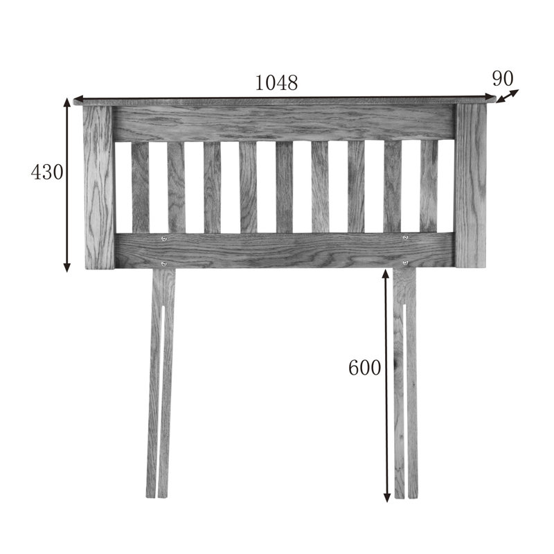 Headboard, Single (3')