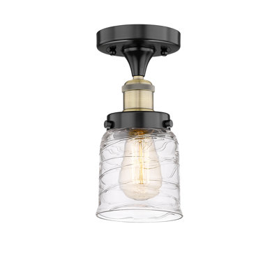 Ravishankar Glass Semi Flush Mount