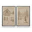 Ensemble de 2 impressions sur toile Frosted Memories-1520662295-1520662297-1520662280