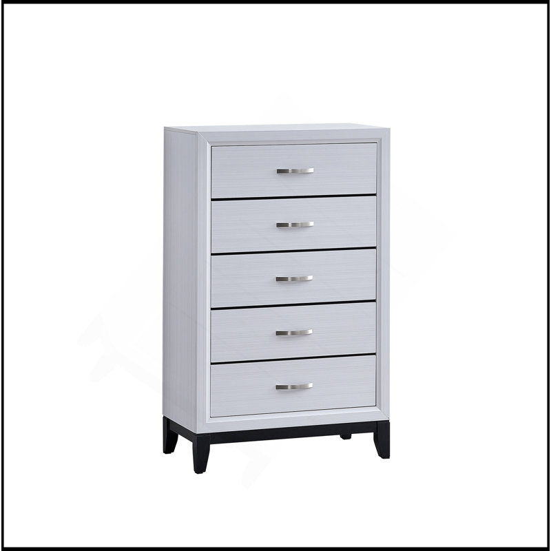 Commode Glasgow G04390-CH, Blanc