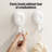 Rack Rotating Hook Strong Adhesive Hook Traceless Door Hanging Hook Bathroom Kitchen Hanging Hook