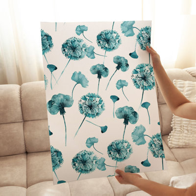 «Botanical Dandelions II», reproduction d'art moderne sans cadre