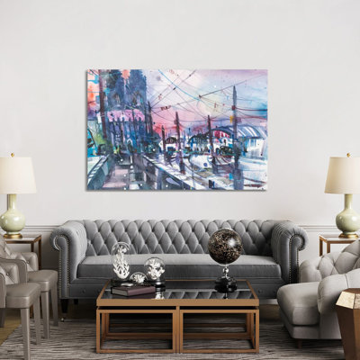 Cologne by Andreas Mattern - Wrapped Canvas Painting