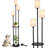 Floor Lamp with Shelves