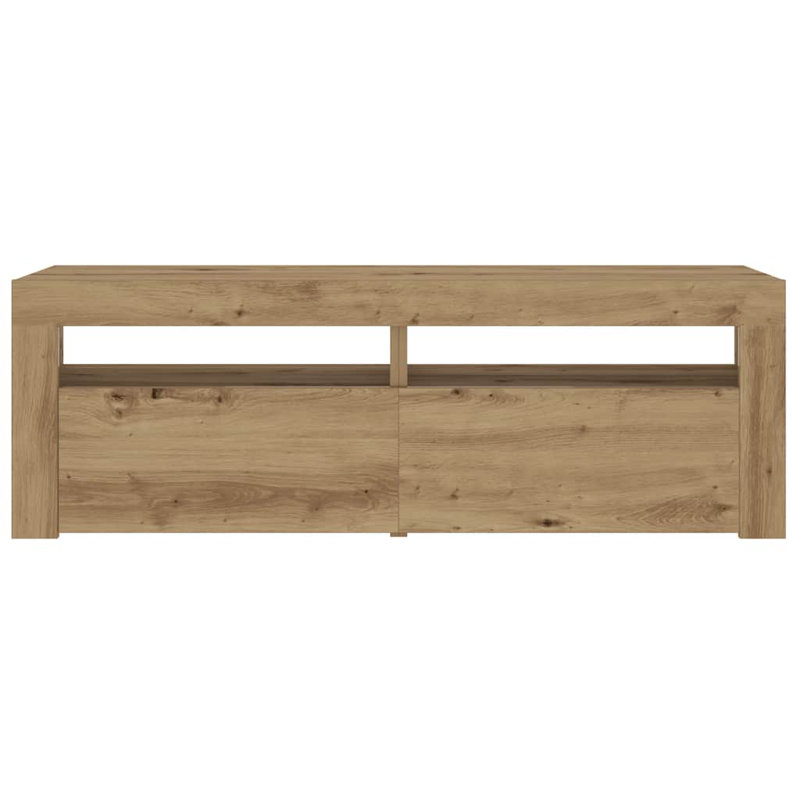 Aamirah 60cm W Bedside Table, Artisan Oak
