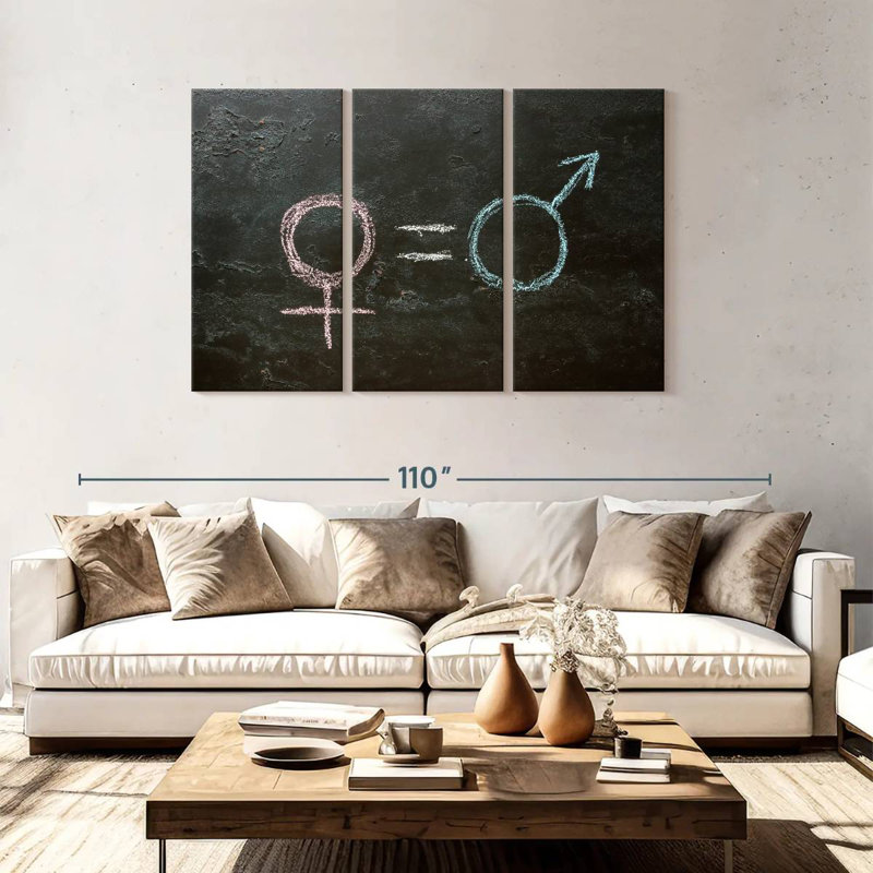 Khyia Women Empowerment Symbol, 48" H x 74" W