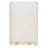  3 Piece Turkish Cotton Cream Lace Embellished Towel Set-558768869