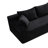 Compression Deep Seat Sectionals, Corduroy Modern L Shape Home Sofa