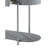 Yukino Gray High Gloss & Chrome Finish Sofa Table