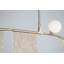 Lustre linéaire transitionnel à 7 lumières