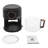 4.4Qt Visible Air Fryer with Glass Pot, 1200W Touchscreen Air Fryer Oven, 8-in-1 Countertop Convection Cooker with Rapid Heat, Non-stick & Dishwasher Safe-111378575