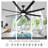 72 In. Ceiling Fan With 3-colours Led Light, Dimmer, Reversible Dc Motor And Remote Control-1546517773-1546517774
