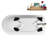 62" Streamline Clawfoot Tub,Tray,Drain, Clawfeet-101628982-102218225