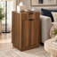 Armoire à poubelle inclinable 10 gallons, armoire à poubelle autoportante avec tiroirs, armoire à poubelle dissimulée pour la cuisine