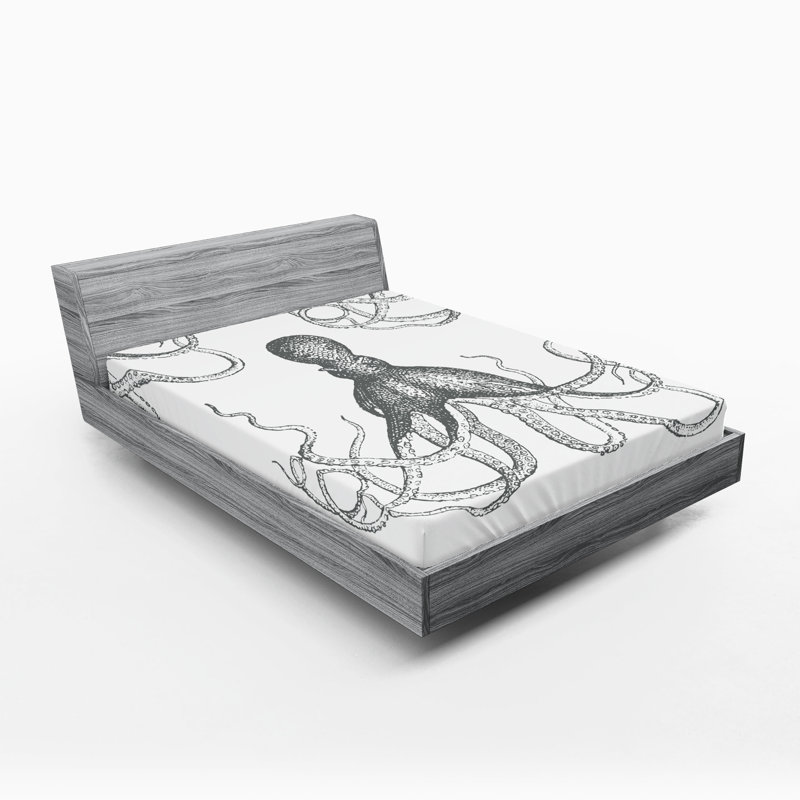 Drap-housse pour poulpe Ambesonne, Drap-housse grand