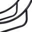 Indoor or Outdoor Modern Tubular Steel Firewood Hoop Log Rack - 24" - 300-lb Capacity-2088721675